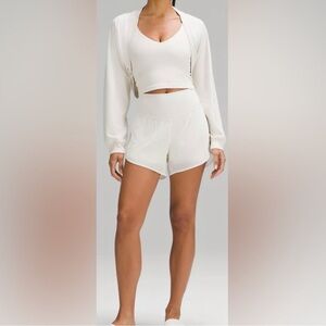 Lululemon Nulu Mesh High Rise Yoga shorts size 10